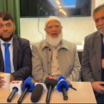 গণভোট আগে না হলে এর কোন মুল্য নেই – লন্ডনে সংবাদ সম্মেলনে আমীরে জামায়াত।